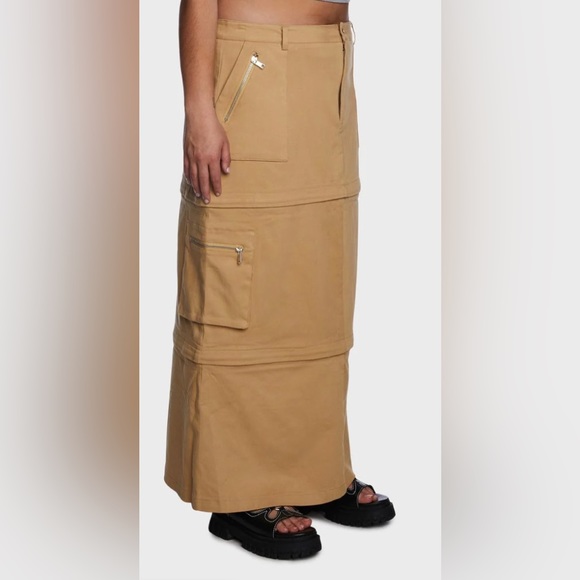 NWT dELiA*s by Dolls Kill Plus Stealing Sunshine Convertible 3-Way Skirt - Picture 3 of 8